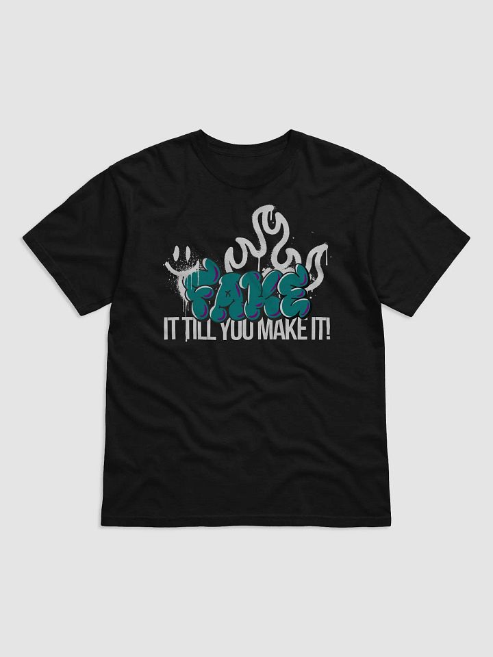 Fake It Graffiti Shirt product image (1)