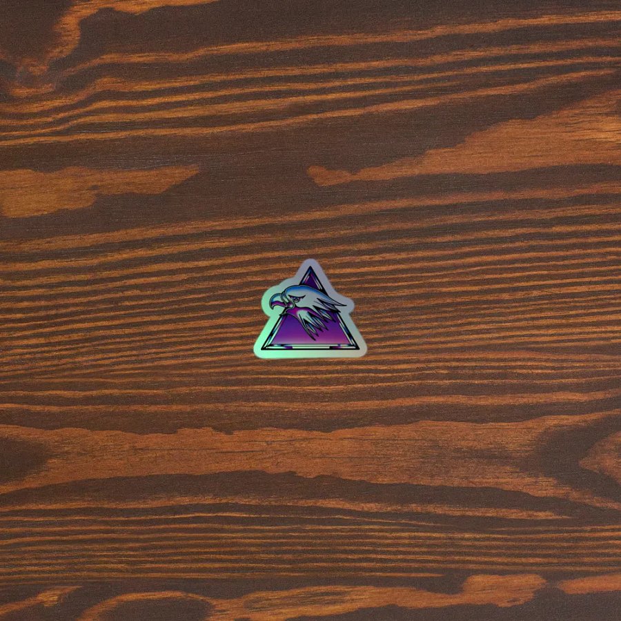 SilverHawks Hawk Emblem Holofoil Sticker product image (5)