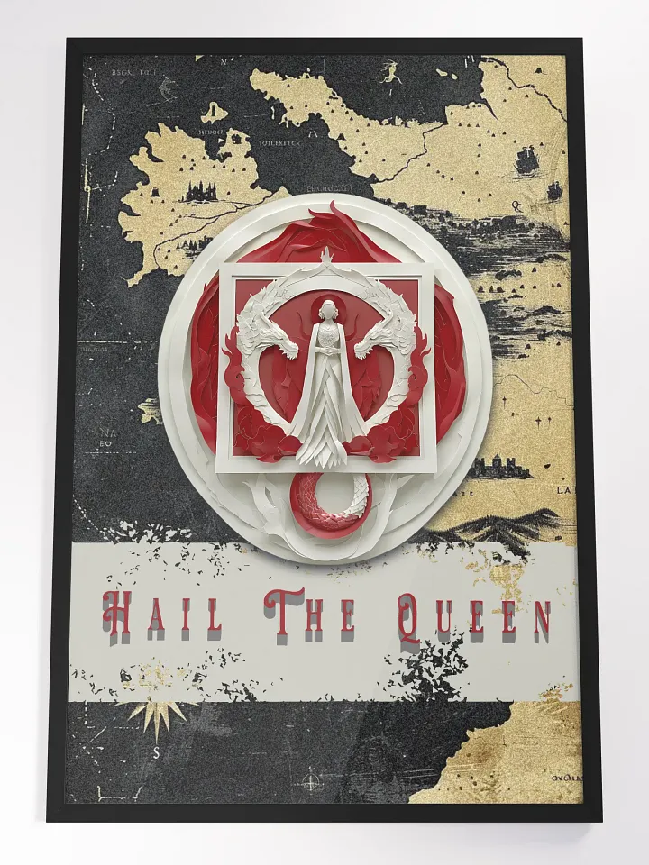 Hail The Queen Framed Poster product image (1)