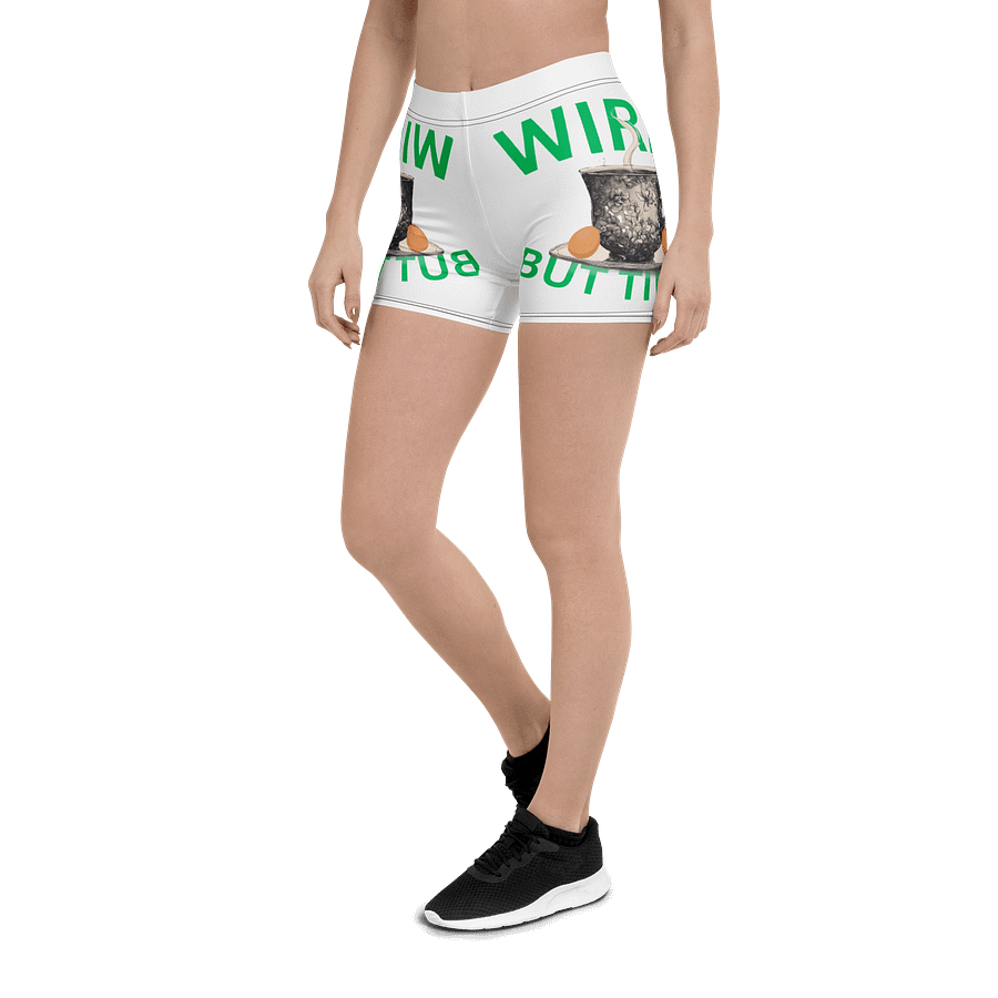 Wired But Tired All-Over Print Shorts product image (5)