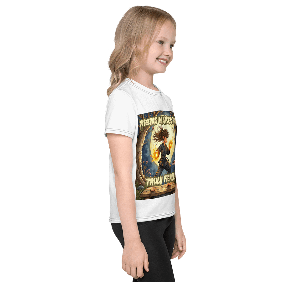 Rising Makes Her Truly Fierce – Empowered Martial Arts Girl Design product image (4)