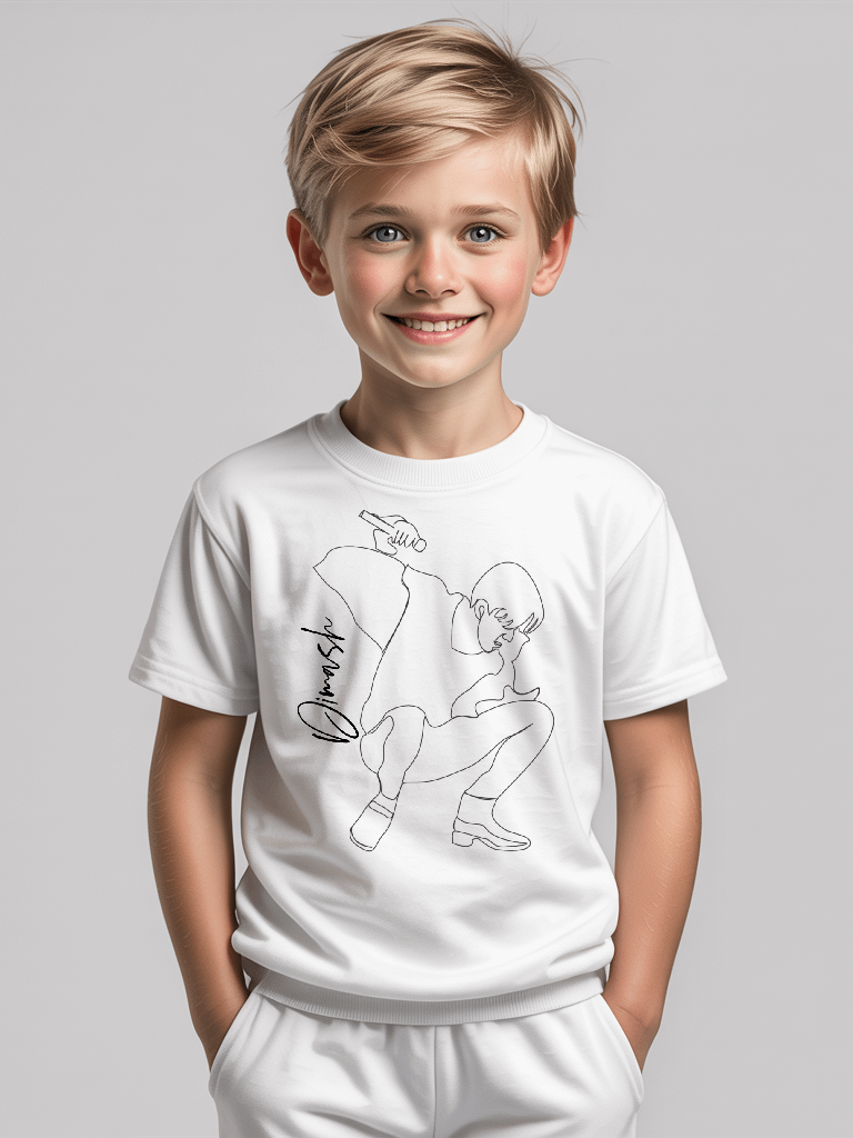Singer From Kazakhstan Kids Gildan Unisex T-Shirt product image (2)