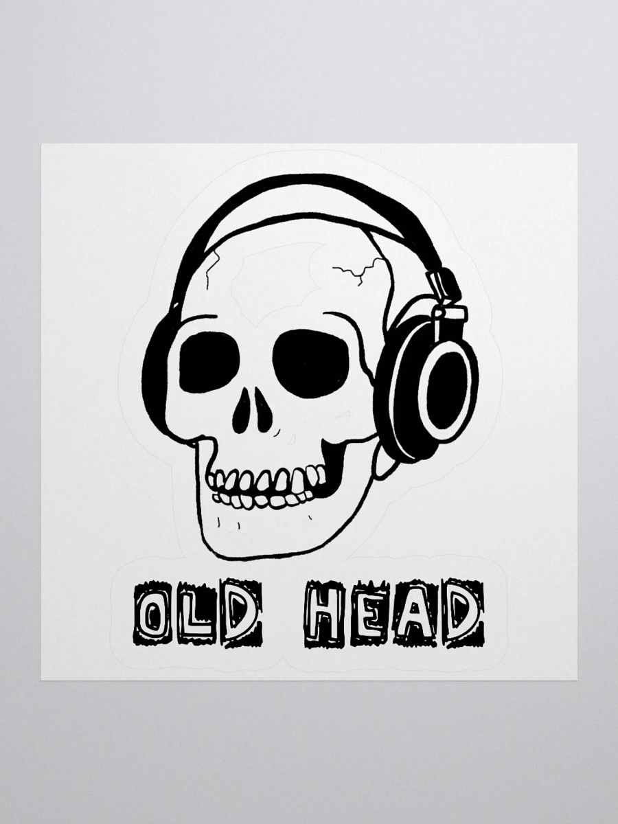 Old Head Sticker product image (1)