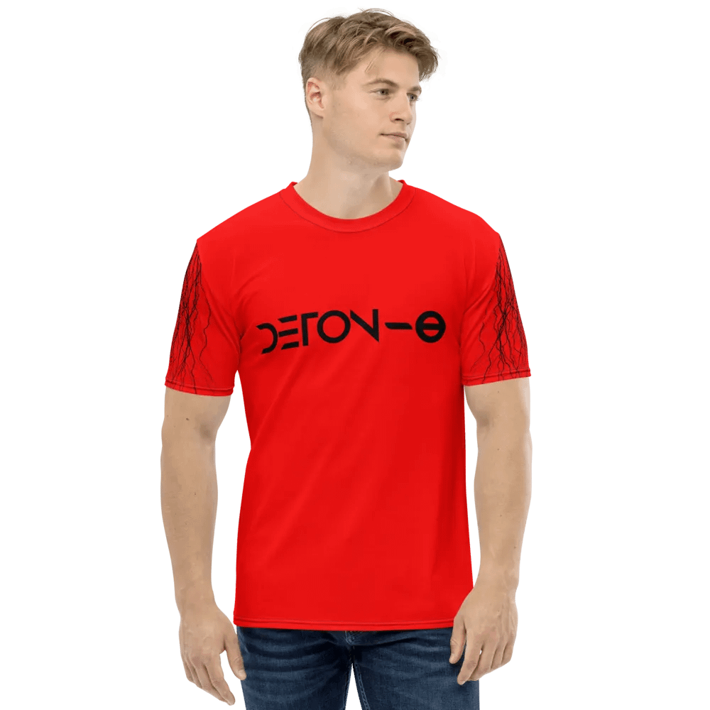 Deton-8 Lightening Red T-Shirt product image (1)