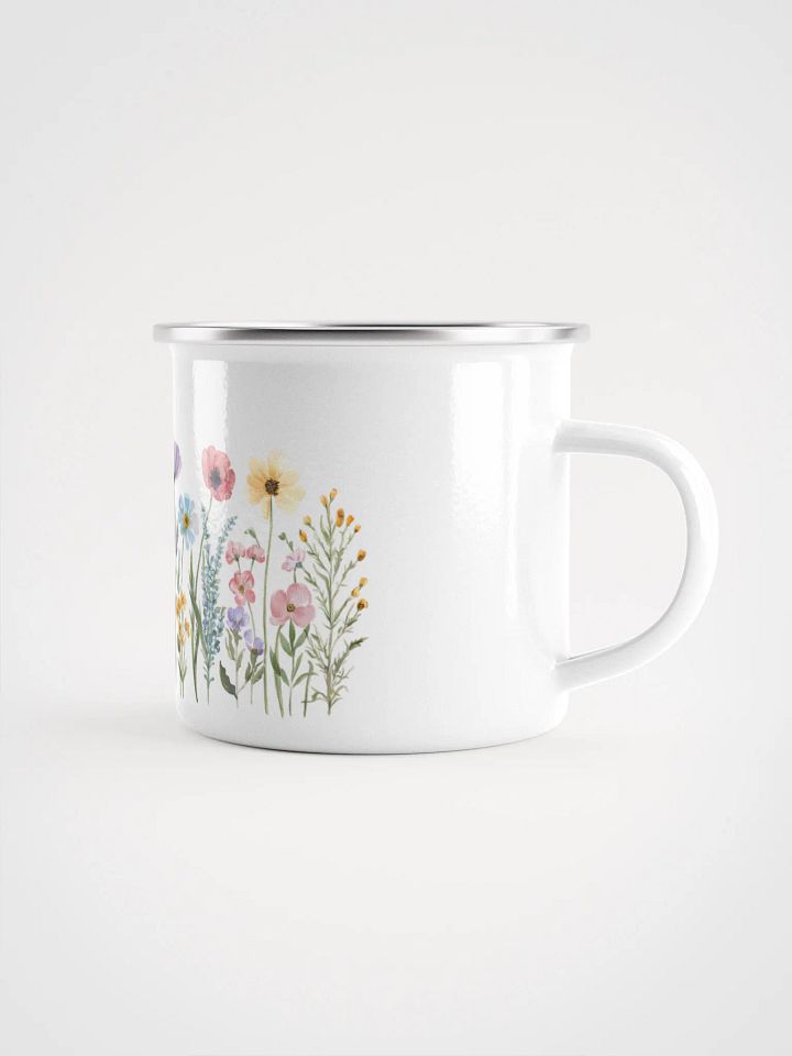 Wildflower Enamel Mug product image (1)