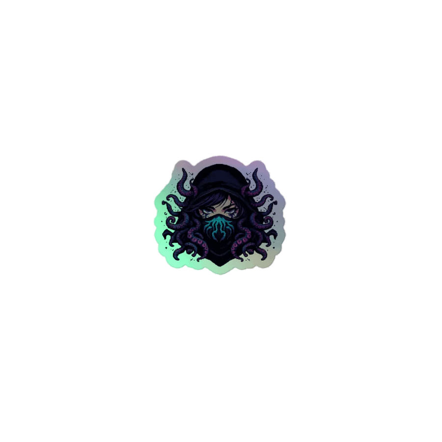 Masked Calypso Holographic Sticker product image (1)