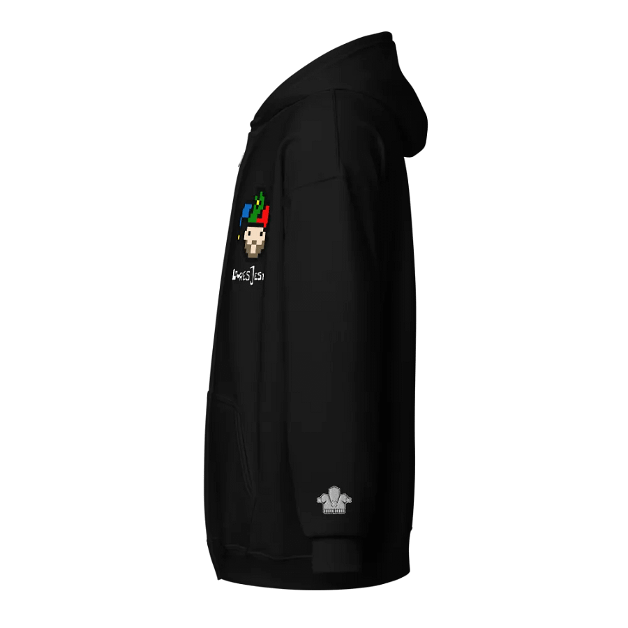 Pixelated Jester Zip Hoodie product image (43)