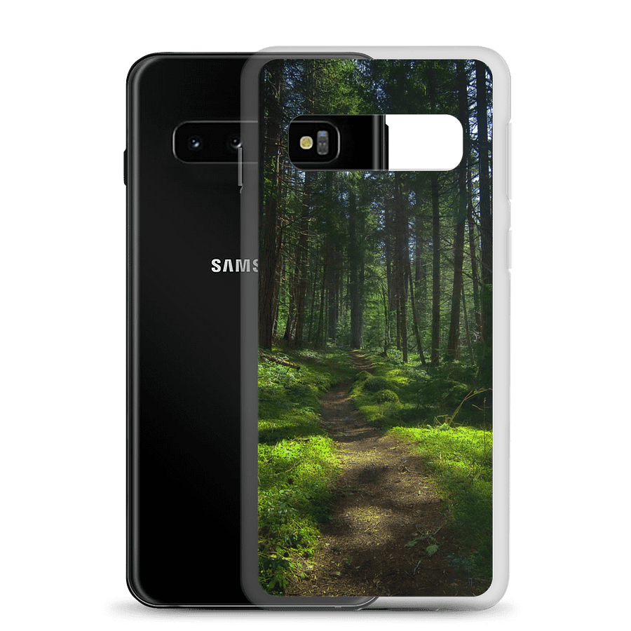 Lower Dungeness Trail Timber sun lighting Samsung® Clear Case product image (2)