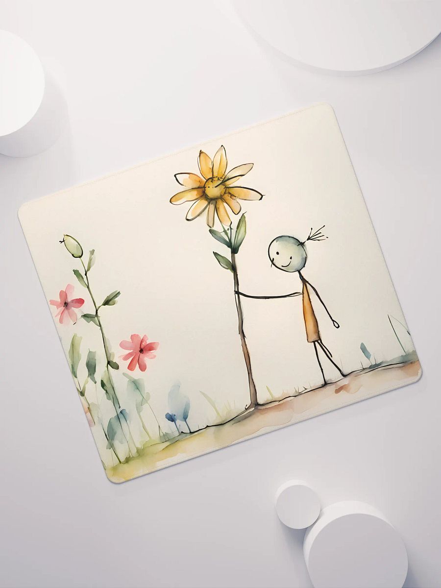 Planting Flowers for Breakfast, Gaming Mouse Pad, 2 Sizes product image (7)