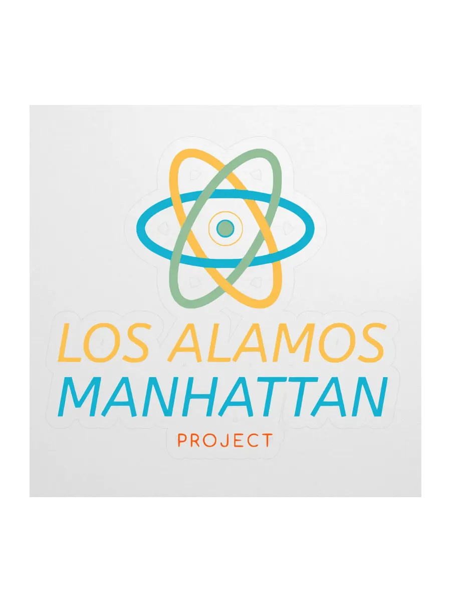 Los Alamos Manhattan Project Kiss Cut Sticker product image (1)