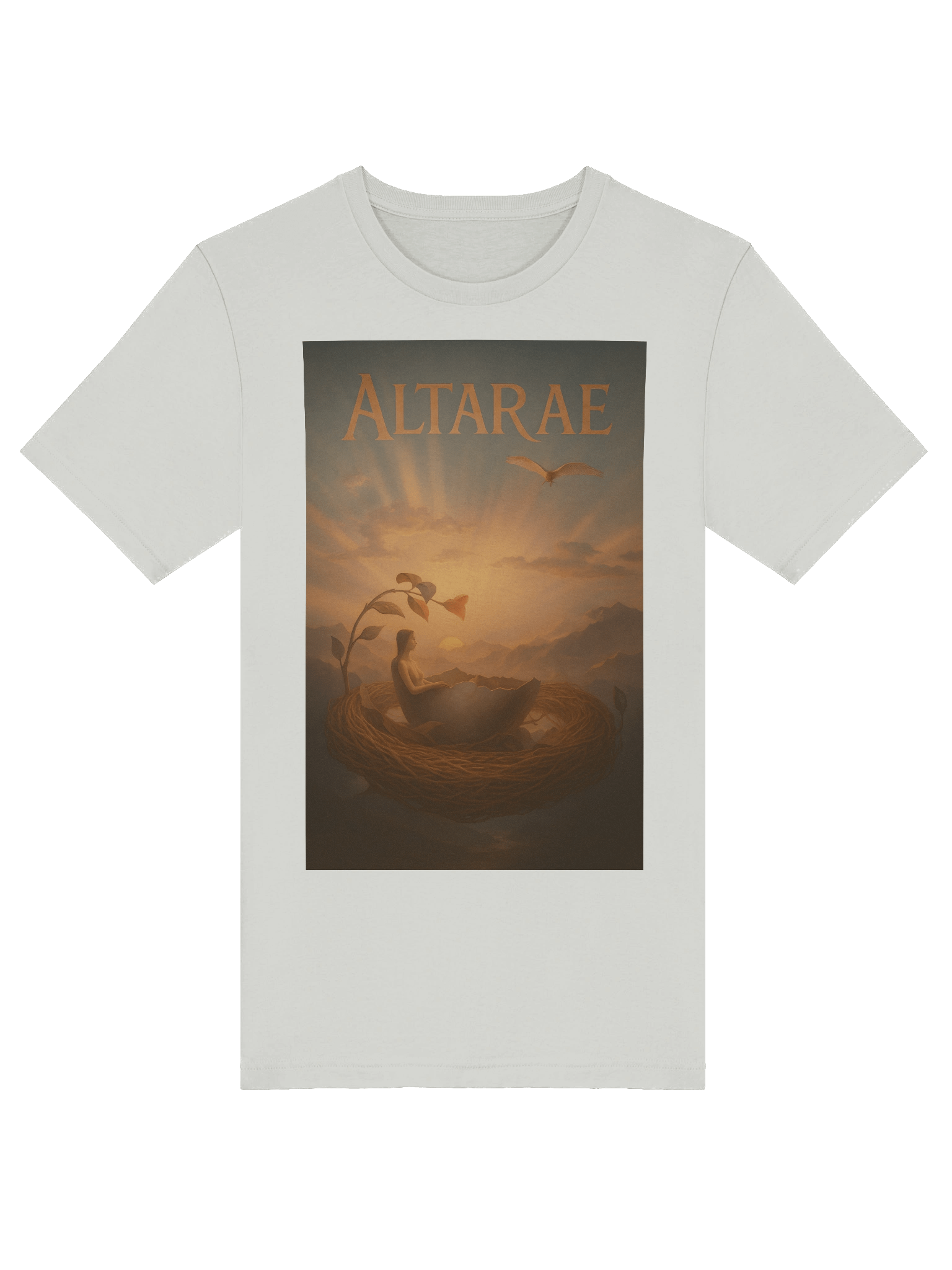 ALTARÆ “Veil into the Maw” Tee – Dawnlight White product image (15)