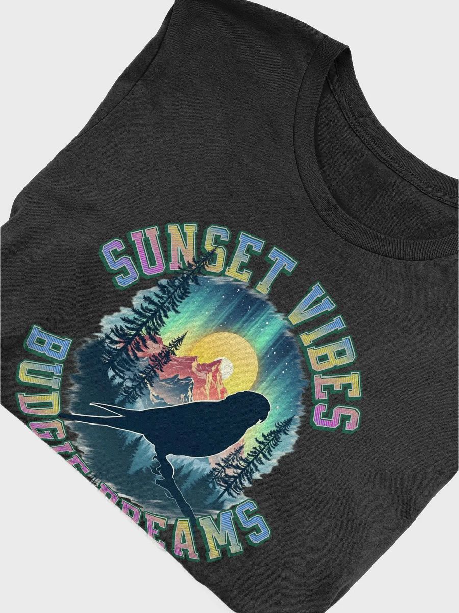 Sunset Vibes Budgie Dreams UltraSoft Unisex T-Shirt product image (6)