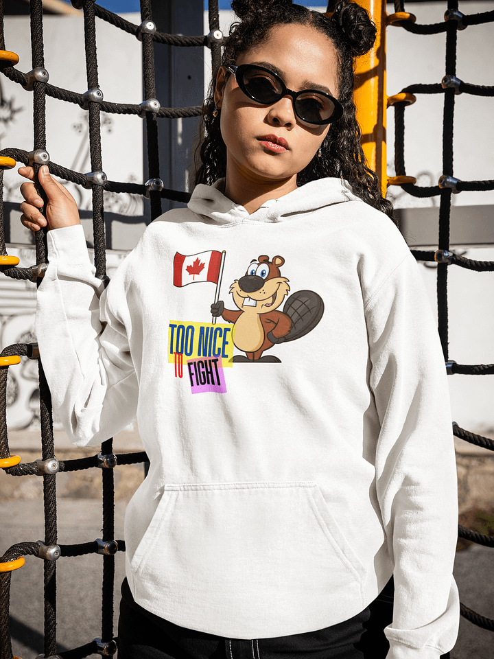 Canadian Beaver Too Nice Hoodie product image (21)