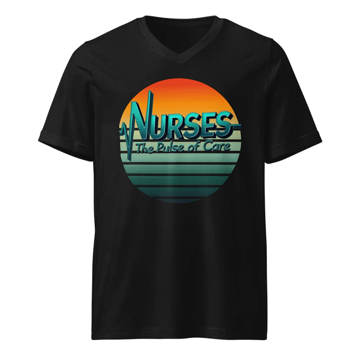 Pulse of Care Nurses V-Neck Tee product image (1)