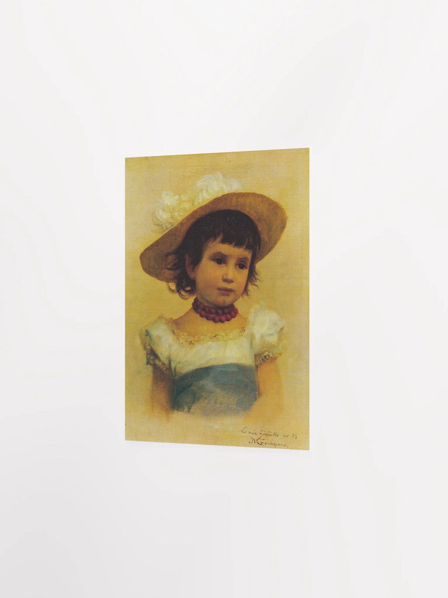 ''Portrait of the Giulietta'' by Michele Gordigiani Poster product image (2)