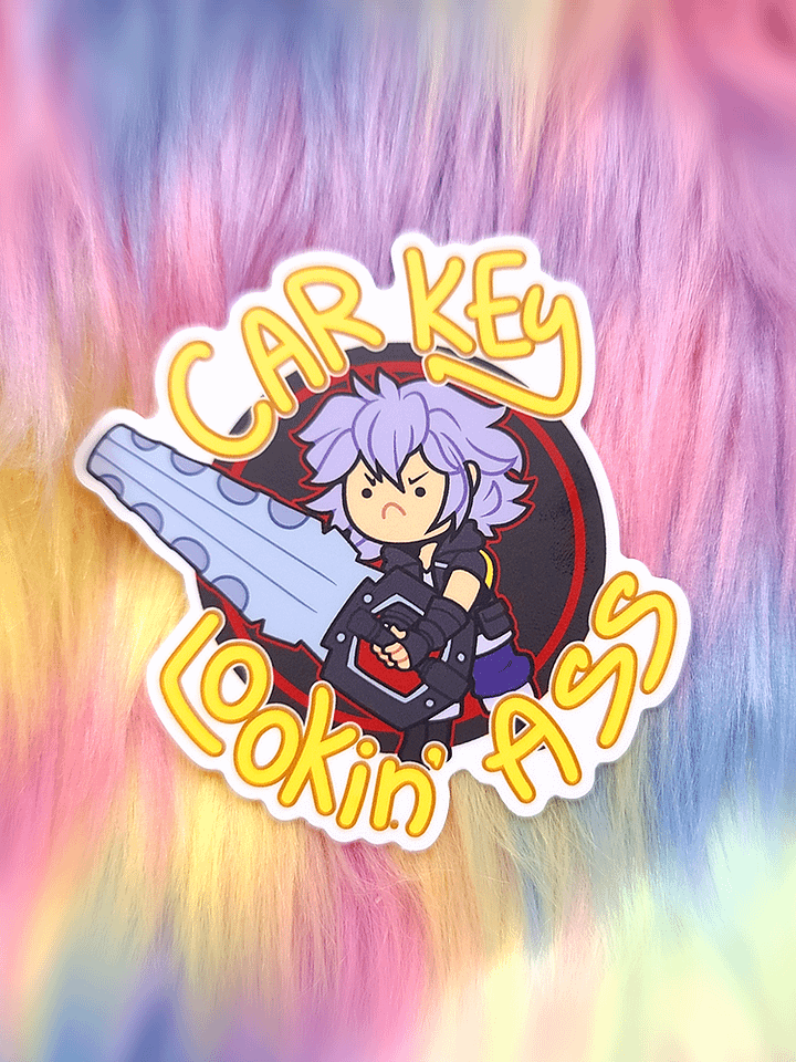 Car Key Lookin' Ass | Sticker product image (2)