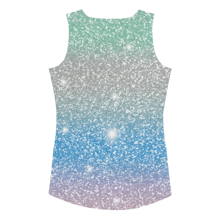 Glitter Unicorn Texture Design Tank Top (10) product image (2)
