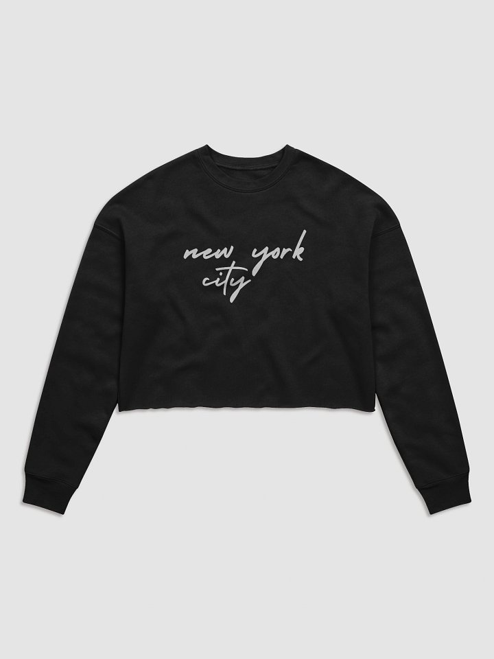 Cityscape Chic Crop Sweatshirt product image (1)