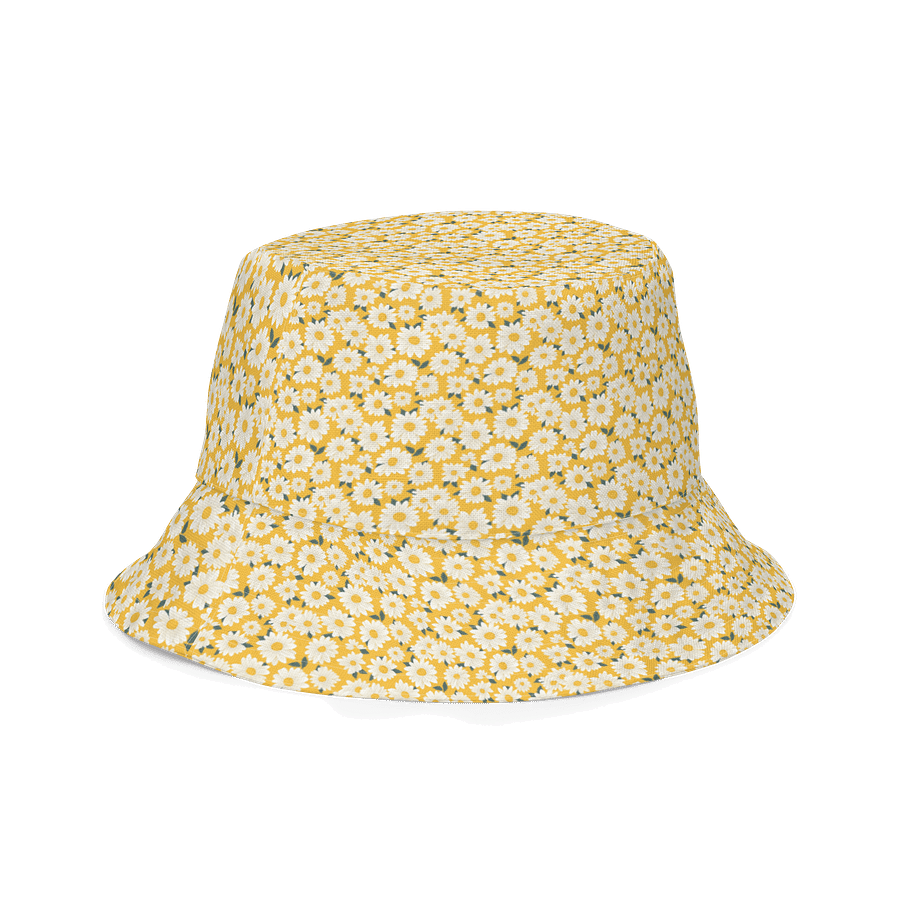 Reversible Bucket Hat – Two Styles in One! | Floral Print & Classic Navy | Lightweight & Breathable product image (5)