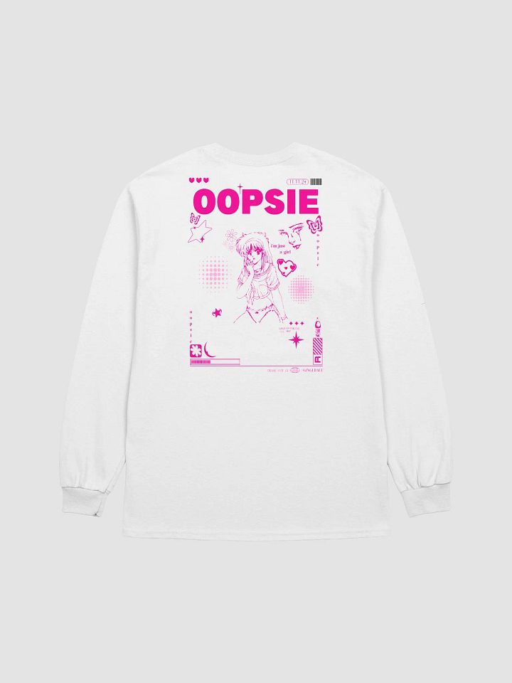 OOPSIE LONG TEE (PINK) product image (1)