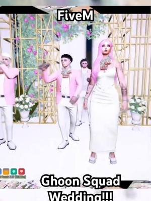 Ghoon Squad Wedding. #fivem #gta 