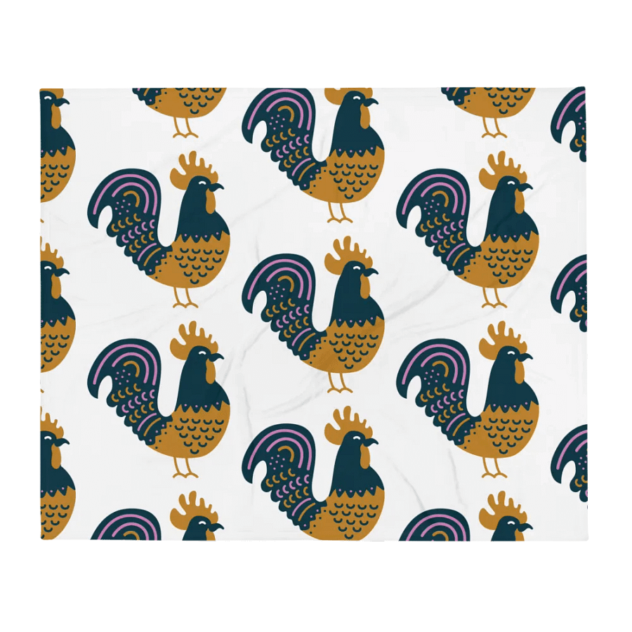Rooster Blanket product image (1)