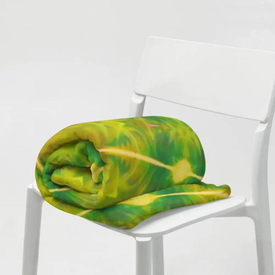 Vibrant Foliage Throw Blanket product image (8)