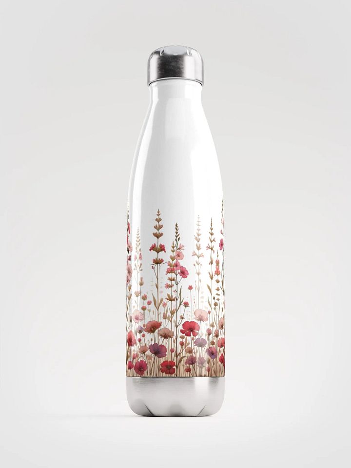 Pretty Floral Water Bottle product image (6)