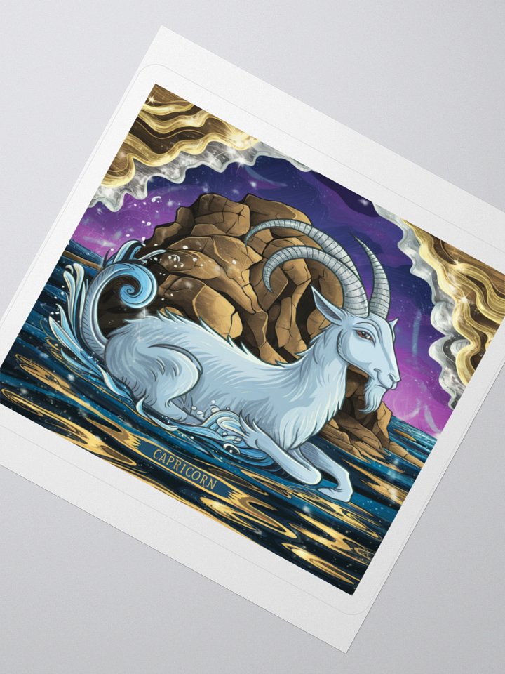 Capricorn Kiss-Cut Sticker product image (6)