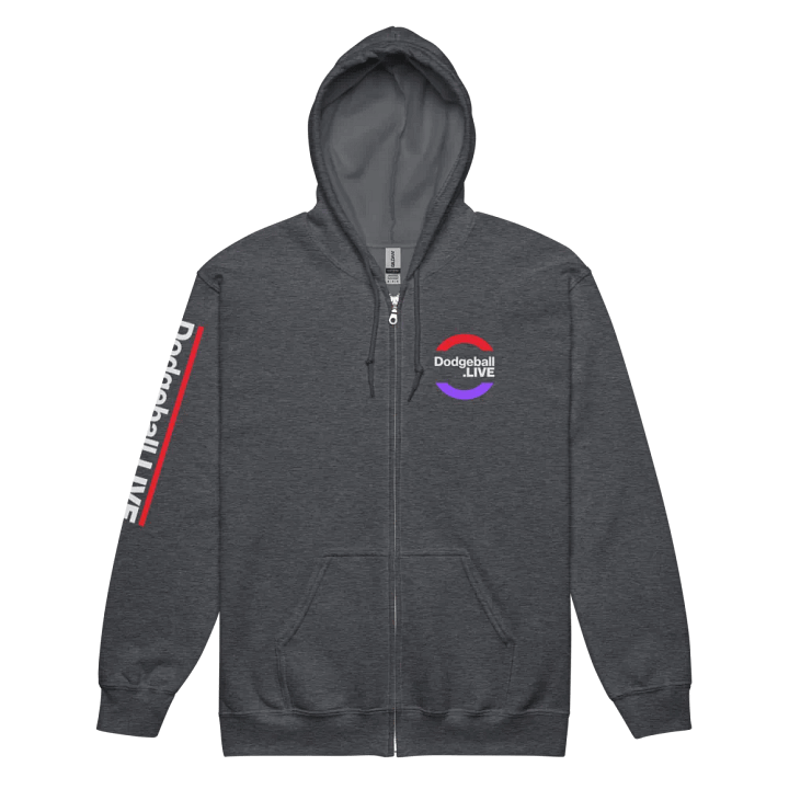 Dodgeball.LIVE Zip-Up Hoodie product image (10)
