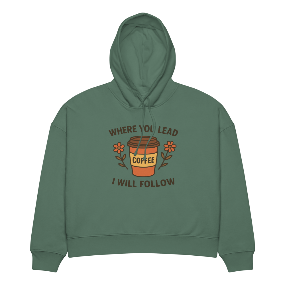 Where You Lead, Coffee Will Follow" Hoodie – Gilmore Girls-Inspired Cozy Wear product image (4)