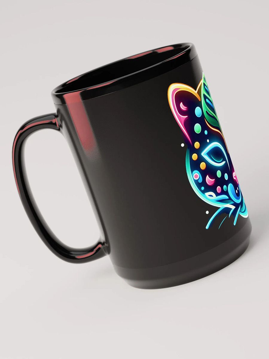 Neon Cat Sugar Skull Mug product image (3)
