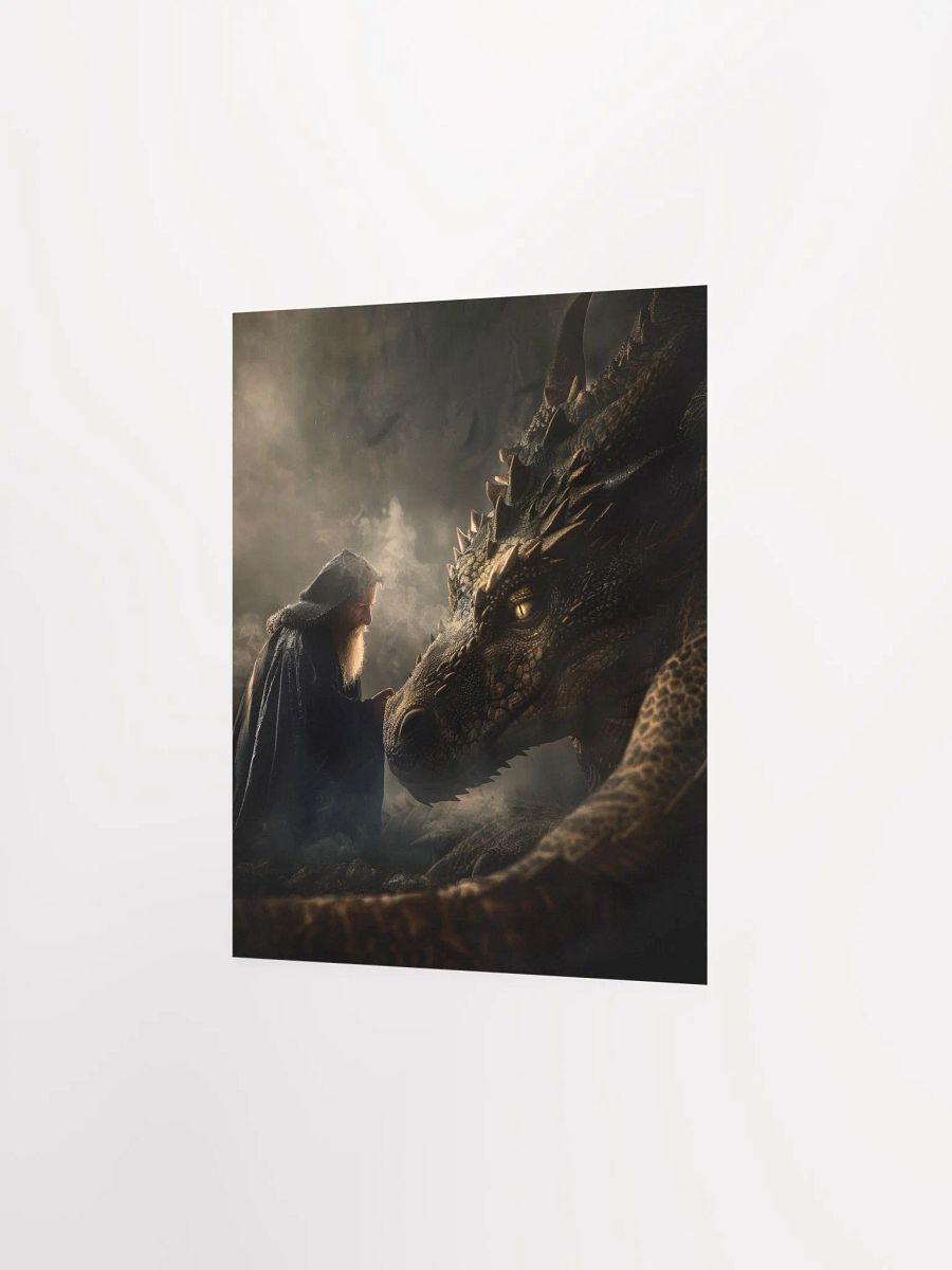 Sorcerer and his dragon 01 - Poster product image (7)