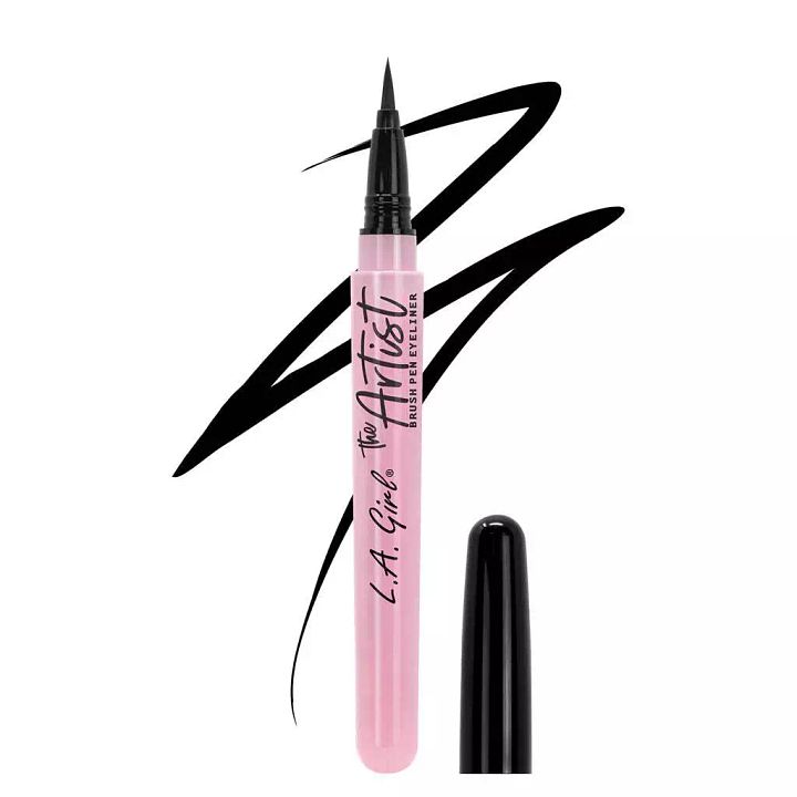 L.A. Girl - The Artist Brush Pen Eyeliner Inky Black product image (1)