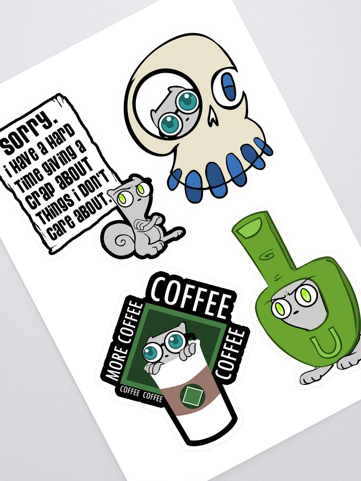 Foamy The Squirrel Sticker Sheet! #4 product image (1)