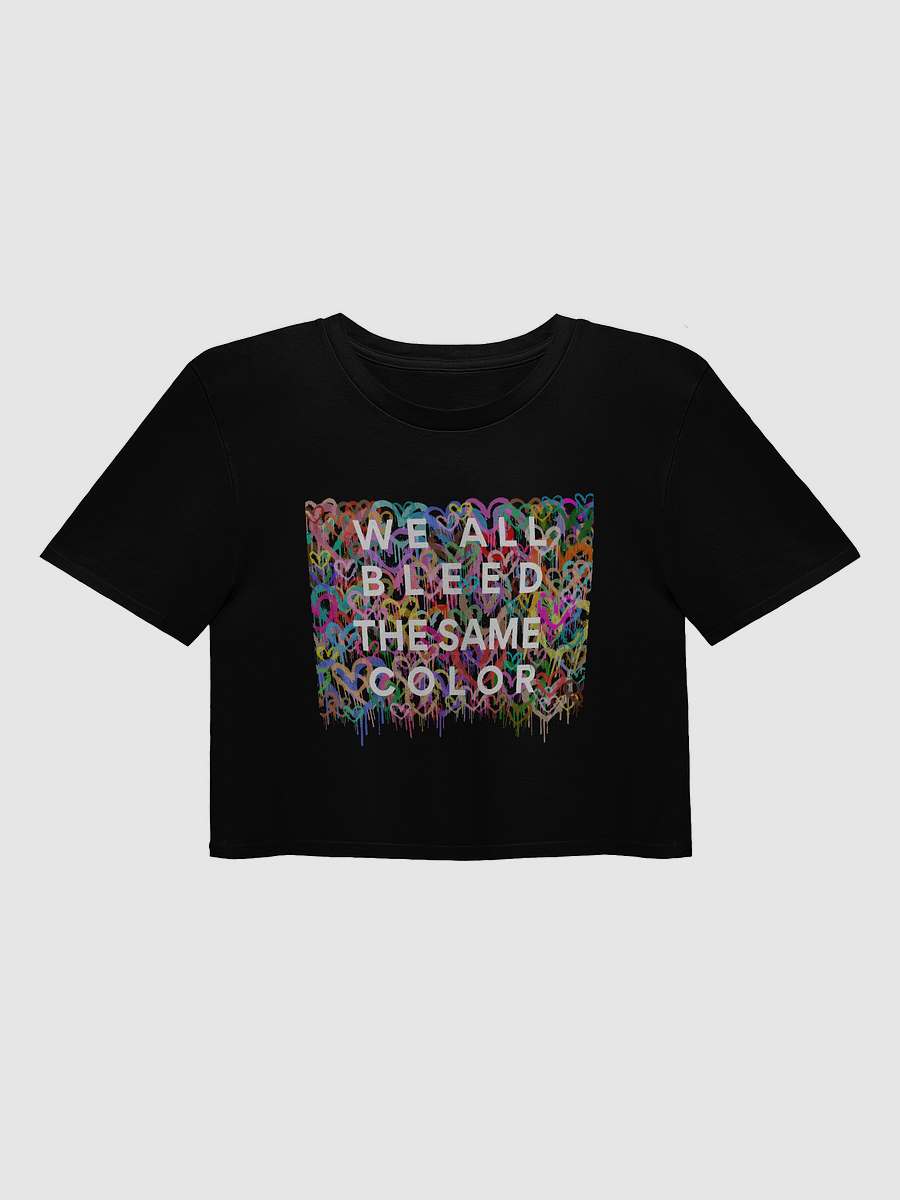 Bleeding Hearts Cropped Tee. product image (1)