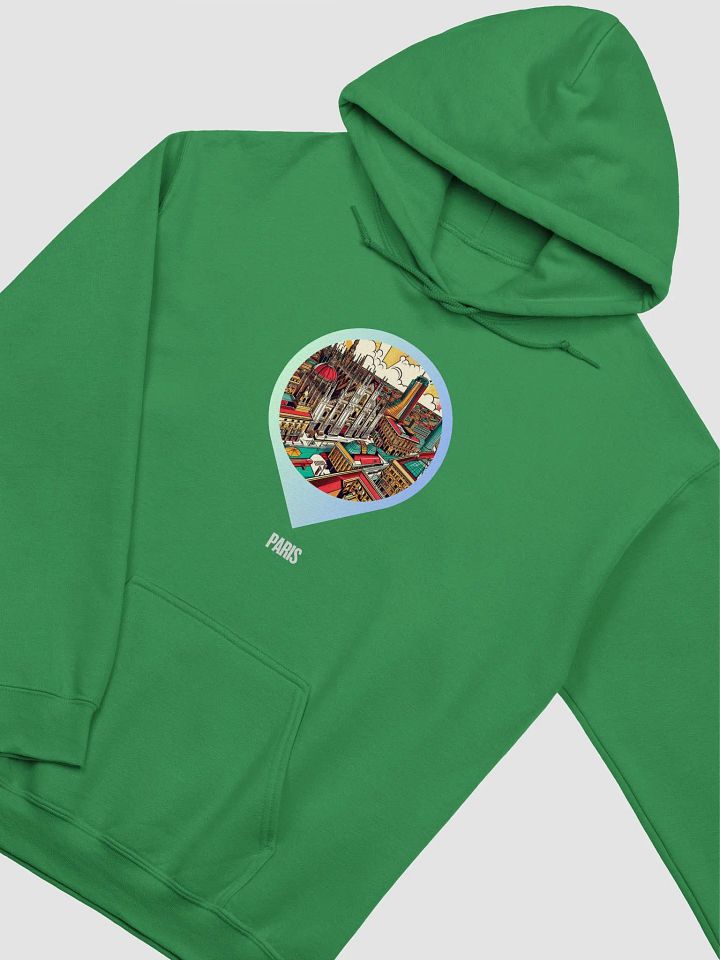Gildan Classic Hoodie | AI desain paris city product image (1)