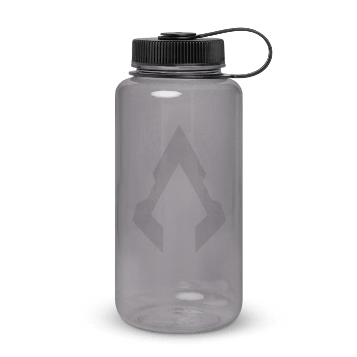 White Logo Wide Mouth 32oz Water Bottle product image (2)