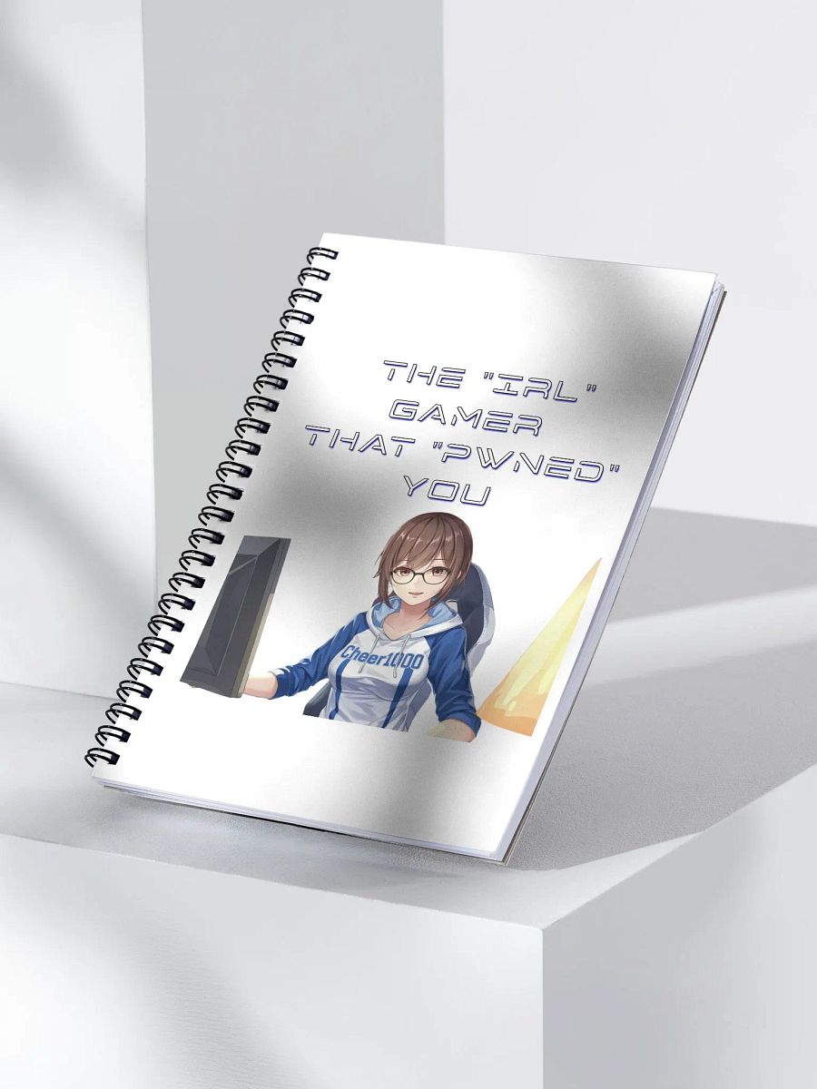 The IRL Gamer That PWNED You - Girl Gamer Spiral Notebook product image (3)