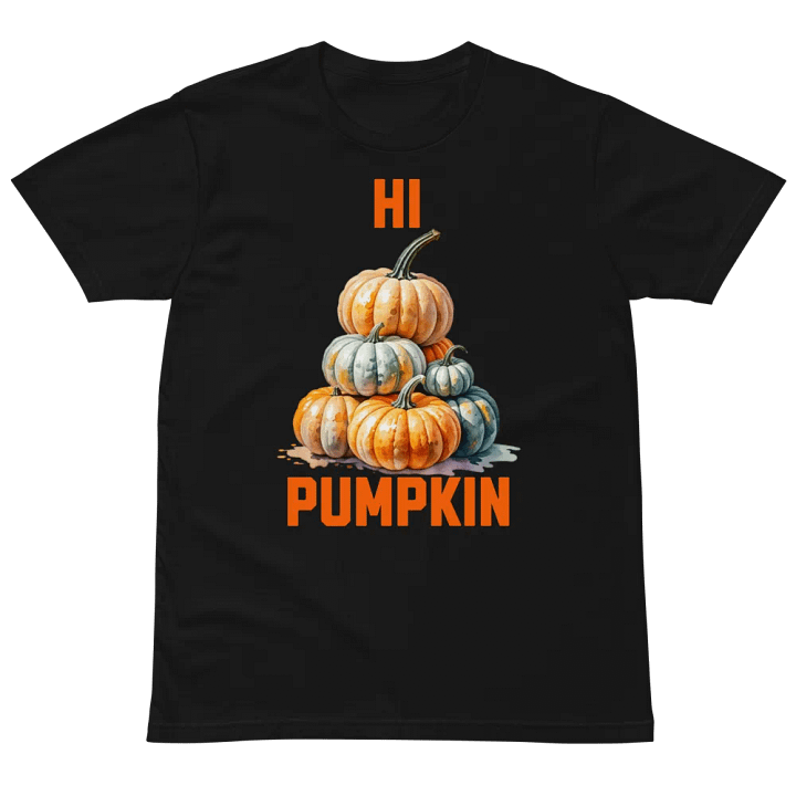 Hi Pumpkin Stack T-Shirt product image (2)