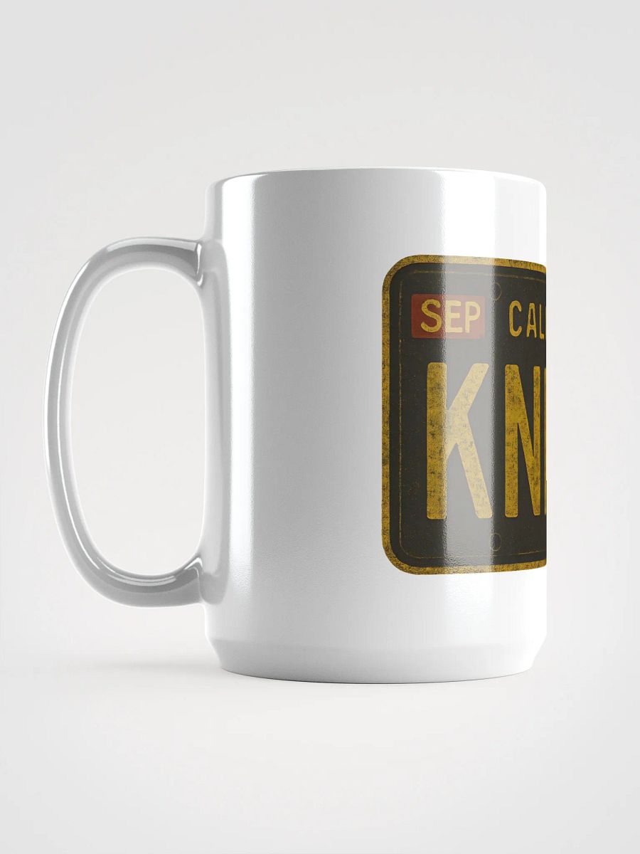 California Knight License Plate Mug product image (6)