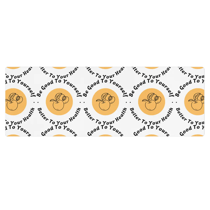 Be Good To Yourself and Better To Your Health Yoga Mat product image (1)