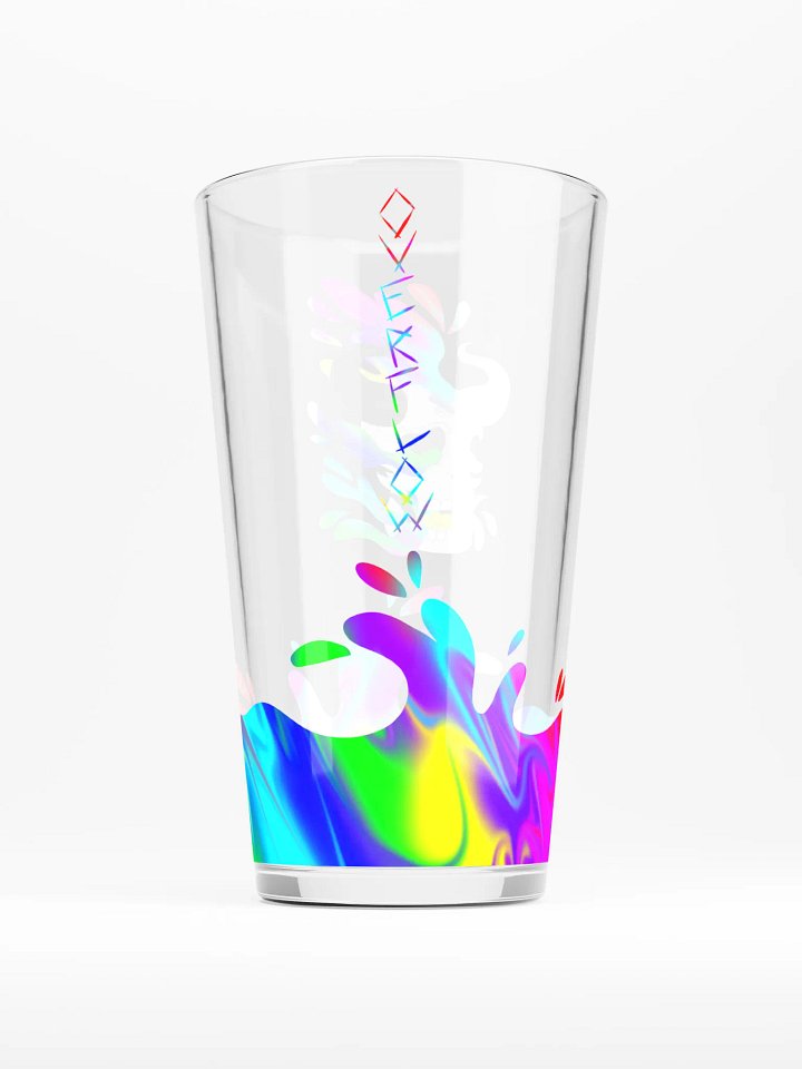 Overflow (Rainbow Trip) (Pint Glass) product image (2)