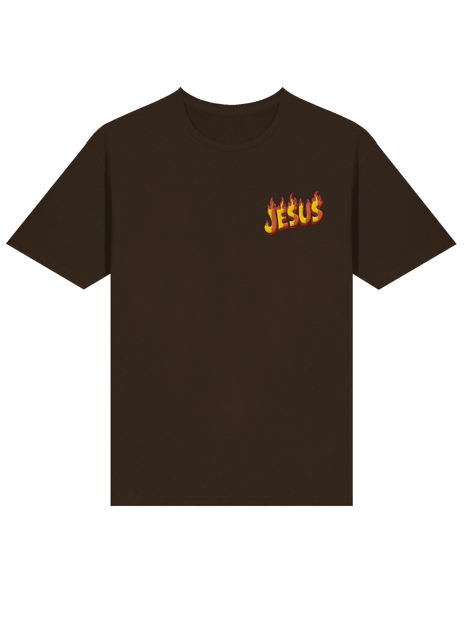 Flaming Jesus Unisex Tee product image (3)