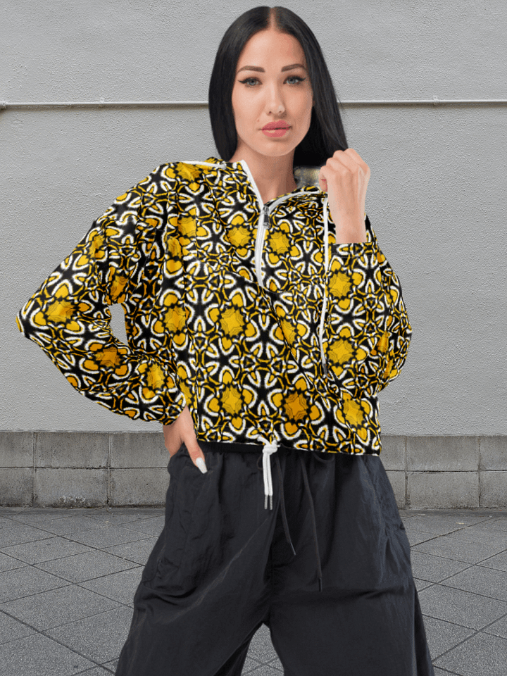 Symmetry in Bloom Windbreaker product image (1)