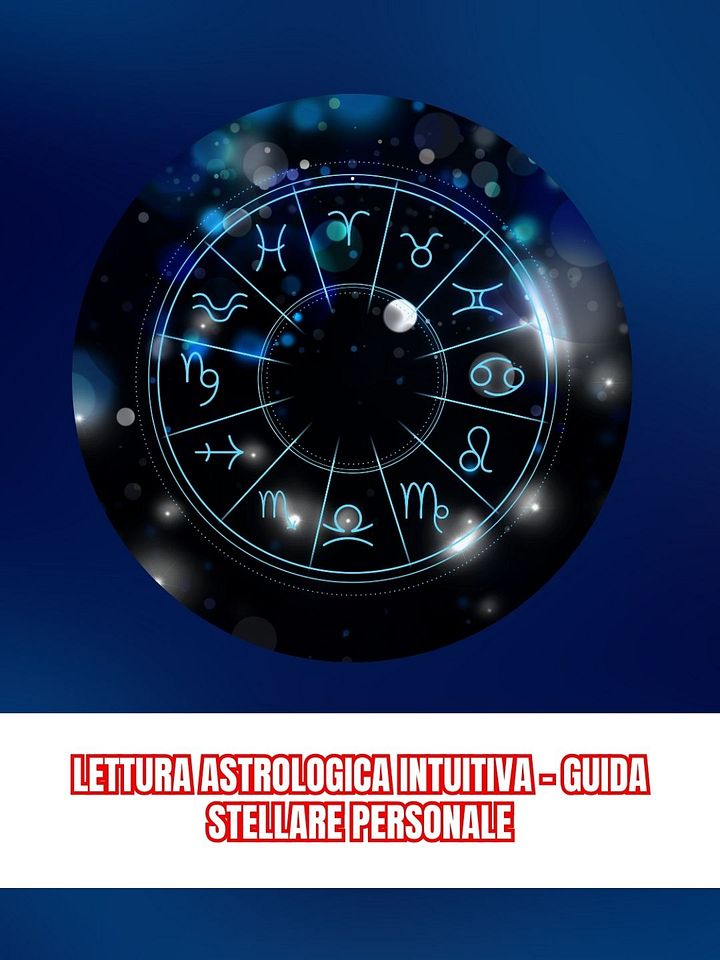LETTURA ASTROLOGICA INTUITIVA – GUIDA STELLARE PERSONALEZZATA product image (1)