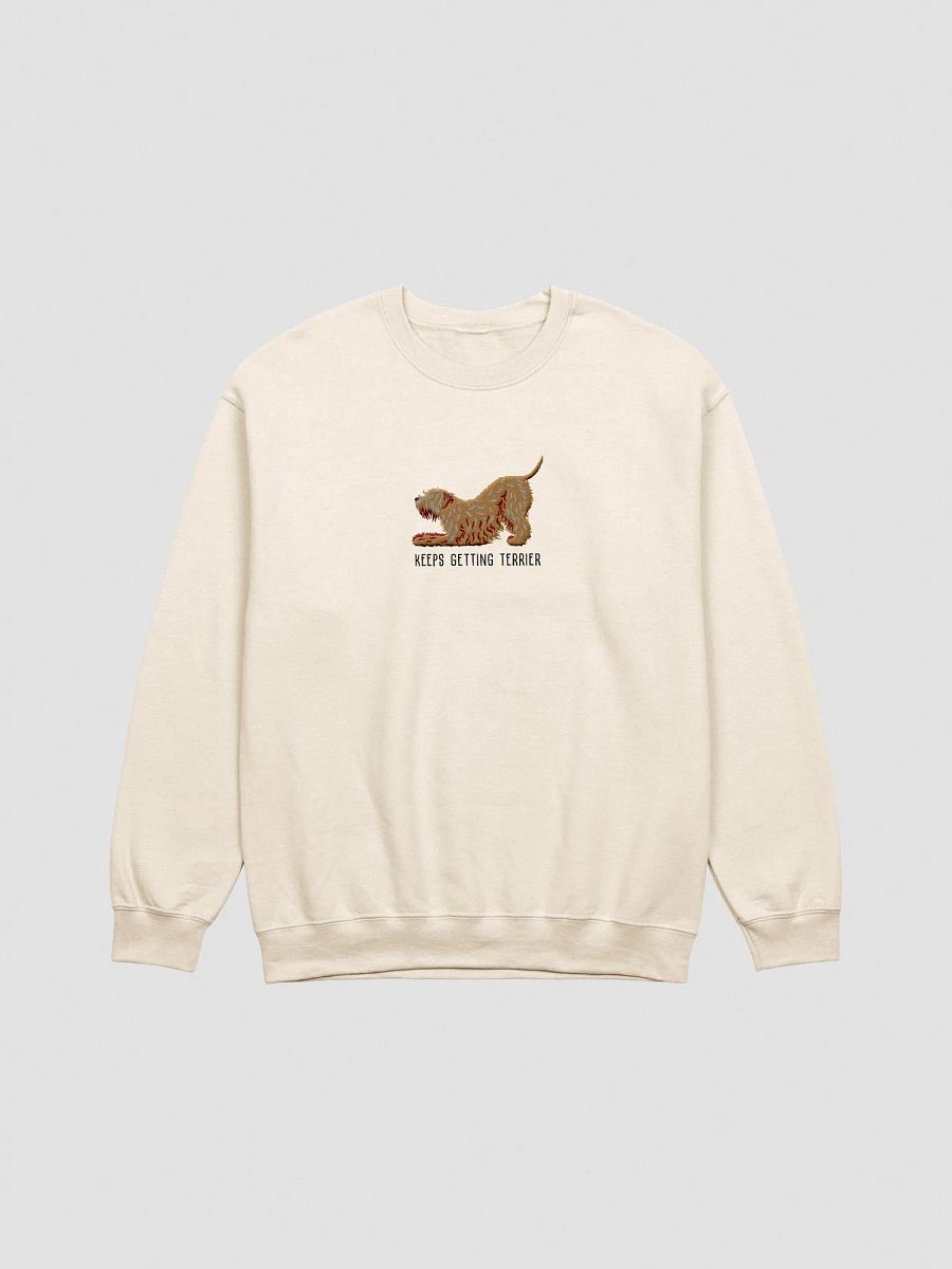 Keeps Getting Terrier Sweatshirt (Embroidered) of a Wheaten Terrier product image (13)