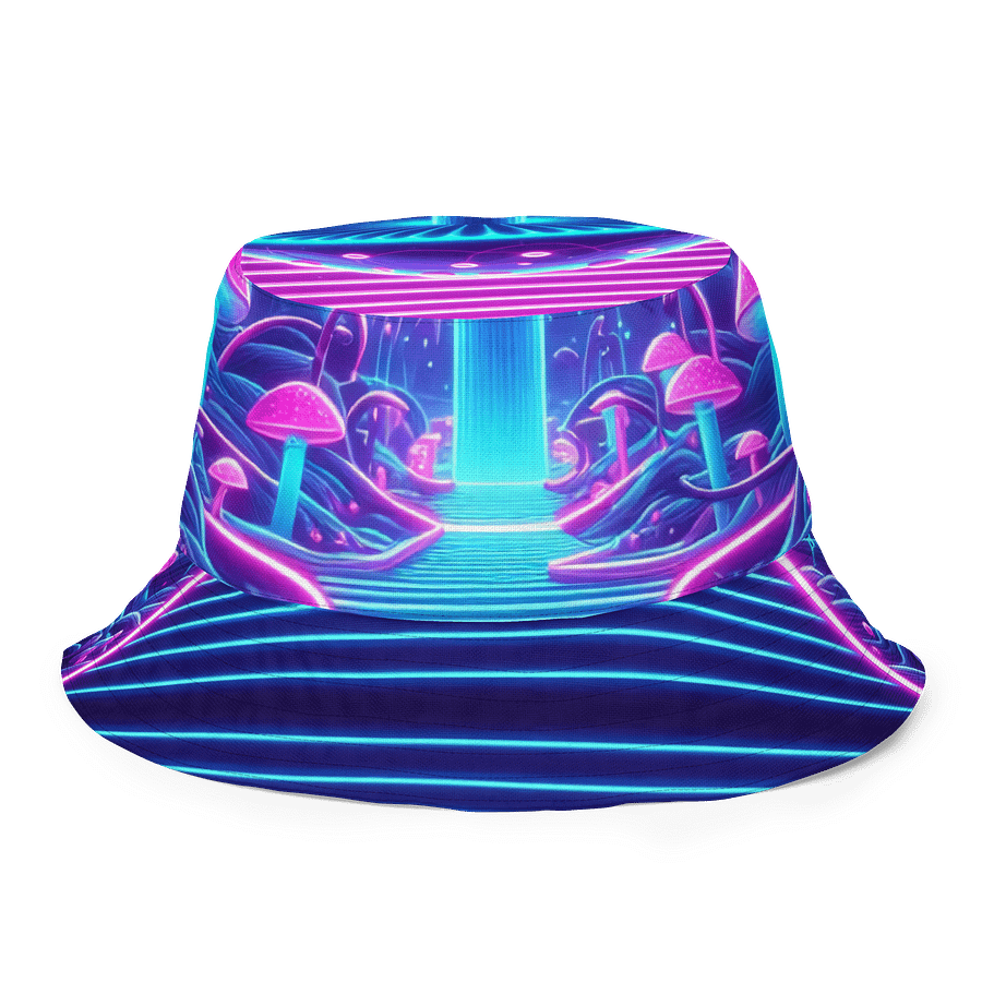 MUSHROOM neon NIGHTS BUCKET HAT product image (8)
