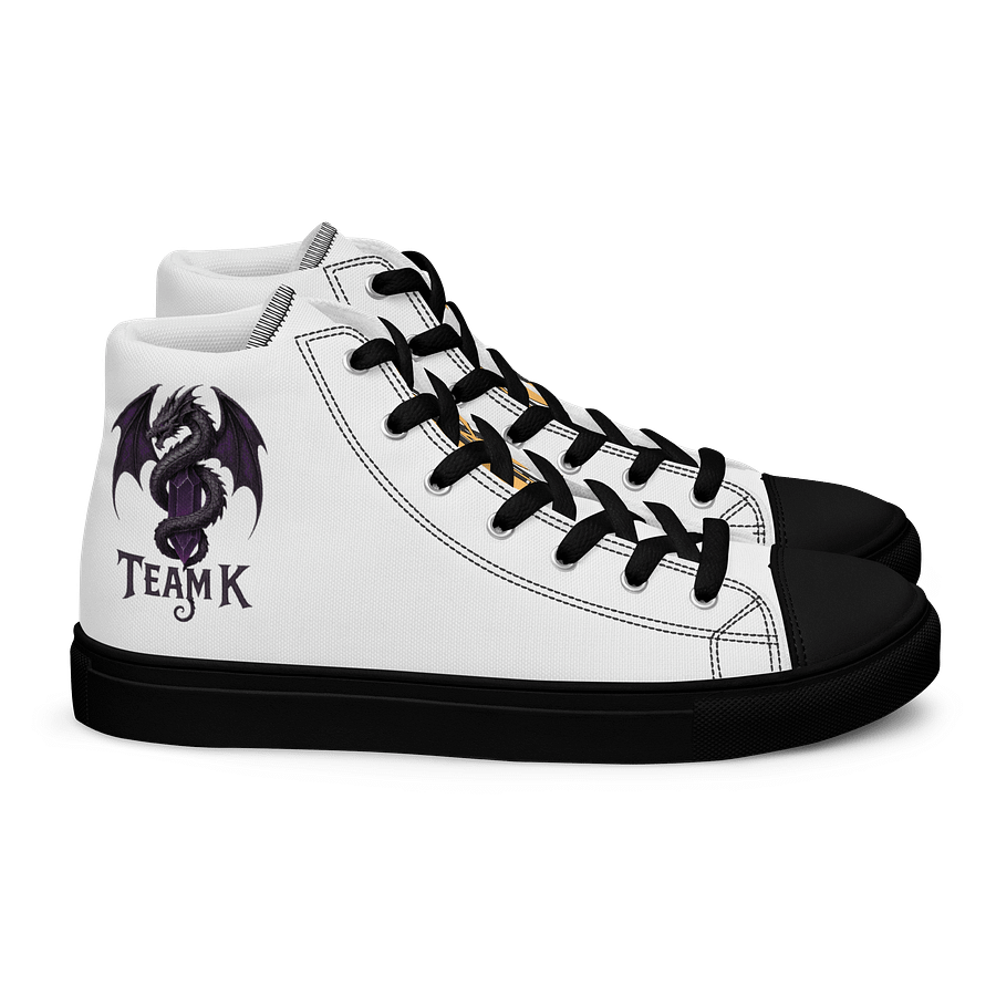 Team K V-4 Women's High Top Canvas Shoes product image (2)