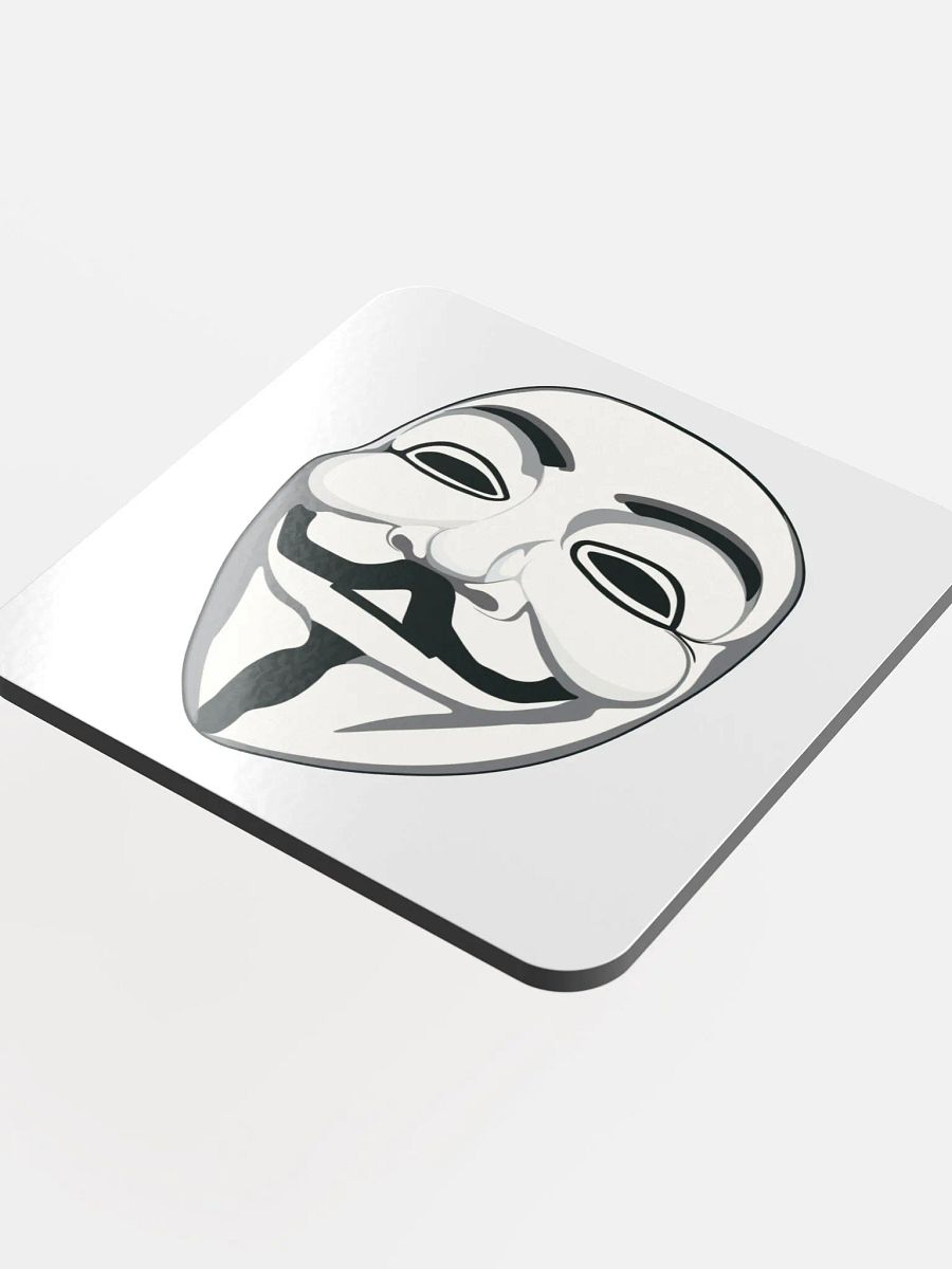 Fear The People - Glossed Cork Coaster product image (4)